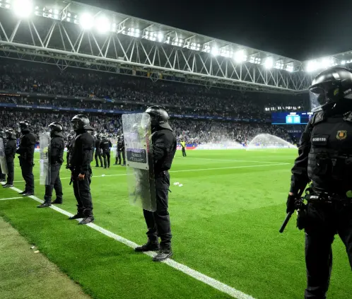 El RDCE Stadium mostró su peor cara ante la derrota (Getty Images) El RDCE Stadium mostró su peor cara ante la derrota (Getty Images)