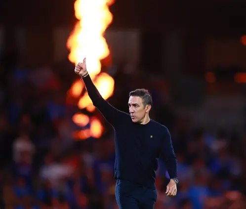 El Cruz Azul de Vicente Sánchez suma cuatro partidos en fila sin perder con el América. Getty Images El Cruz Azul de Vicente Sánchez suma cuatro partidos en fila sin perder con el América. Getty Images