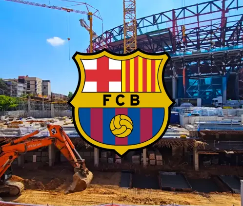 En el Barcelona ya tienen fecha para volver al Spotify Camp Nou (Foto: @Obras_Camp_nou (X)) En el Barcelona ya tienen fecha para volver al Spotify Camp Nou (Foto: @Obras_Camp_nou (X))