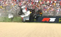 VIDEO| Yuki Tsunoda sufre terrible choque en el arranque de las clasificatorias del GP Emilia-Romaña