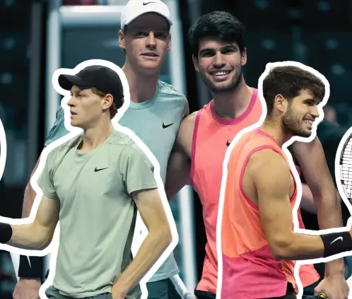 Jannik Sinner y Carlos Alcaraz están a unas horas de escribir un nuevo capítulo en la nueva rivalidad que emociona al mundo del tenis. Jannik Sinner y Carlos Alcaraz están a unas horas de escribir un nuevo capítulo en la nueva rivalidad que emociona al mundo del tenis.