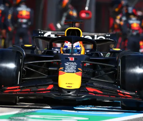Max Verstappen consiguió su segundo triunfo de la temporada en el circuito de Imola. Getty Images Max Verstappen consiguió su segundo triunfo de la temporada en el circuito de Imola. Getty Images