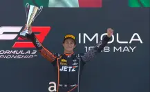 Mexicano Santiago Ramos gana el Gran Premio de Emilia-Romaña en la Fórmula 3