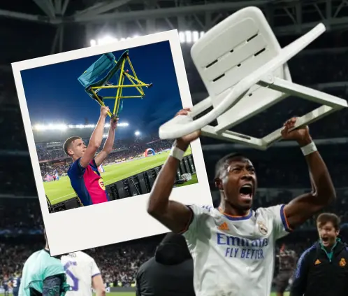 ¿Dani Olmo le copió a David Alaba? El gesto de la silla del que todos hablan (Foto: FCBarcelona_es (X)) ¿Dani Olmo le copió a David Alaba? El gesto de la silla del que todos hablan (Foto: FCBarcelona_es (X))
