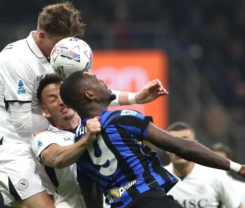 Napoli vs inter de Milán. (Photo by Marco Luzzani/Getty Images).