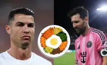 La dieta de Messi vs la de Cristiano Ronaldo, ¿Quién se alimenta mejor?