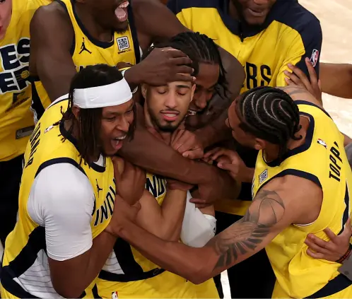 Indiana Pacers remontan a New York Knicks en el Juego 1 de las Finales de Conferencia (Getty Images) Indiana Pacers remontan a New York Knicks en el Juego 1 de las Finales de Conferencia (Getty Images)
