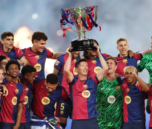 El Barcelona tendría programado un amistoso en México tras finalizar la temporada 2024-2025. Getty Images El Barcelona tendría programado un amistoso en México tras finalizar la temporada 2024-2025. Getty Images