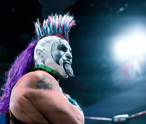 Psycho Clown se convirtió en el primer luchador de Triple A en dar el salto a la WWE. @Psychooriginal Psycho Clown se convirtió en el primer luchador de Triple A en dar el salto a la WWE. @Psychooriginal
