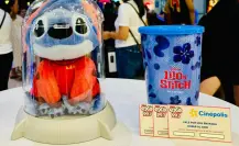 Precios de palomeras de Lilo & Stitch en Cinépolis y Cinemex