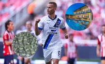 La lujosa vida que lleva Sergio Canales, el mejor pagado de Rayados
