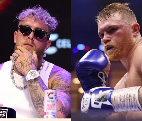 Jake Paul sigue pidiendo una oportunidad para enfrentar al Canelo (Getty Images)