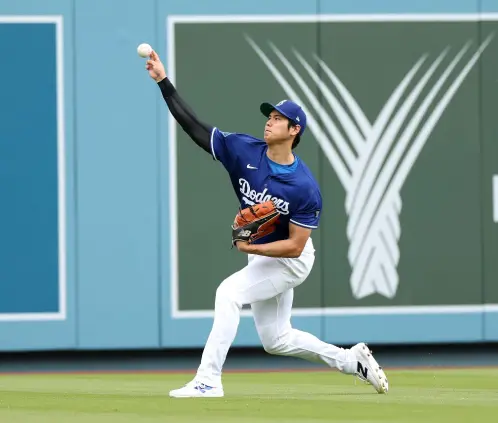 Ohtani ya esta a nada de incorporarse a la rotación de abridores de los Dodgers (Getty images) Ohtani ya esta a nada de incorporarse a la rotación de abridores de los Dodgers (Getty images)