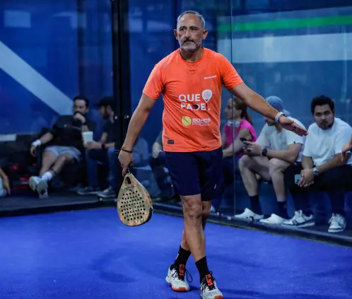 Fabián Mujica el bicampeón mundial de pádel que quiere hacer historia en Monterrey. Fabián Mujica el bicampeón mundial de pádel que quiere hacer historia en Monterrey.
