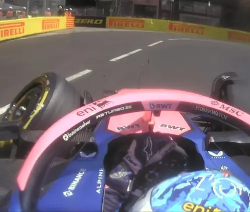 Pierre Gasly protagonizó el peor accidente del GP de Mónaco. @F1