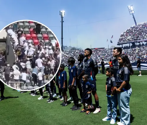 La violencia se apoderó de la MLS durante el encuentro que sostuvieron el San Diego FC  y el LA Galaxy este sábado.