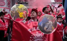 ¡Se armó la campal! Afición de Toluca y América manchan final de vuelta