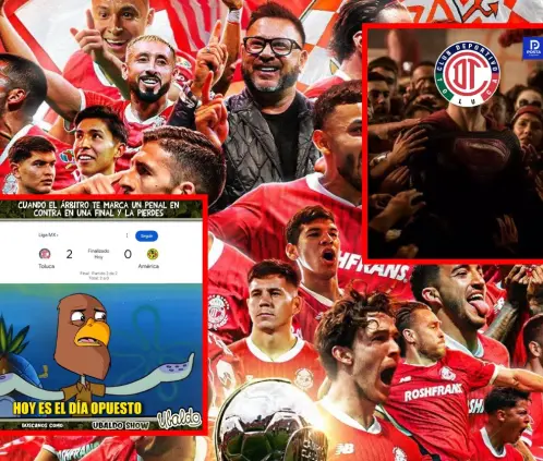 Los memes también festejaron el título de Toluca (Redes sociales)