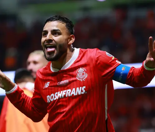 Alexis Vega es uno de los tres ex jugadores de Chivas que fue campeón con Toluca. Getty Images