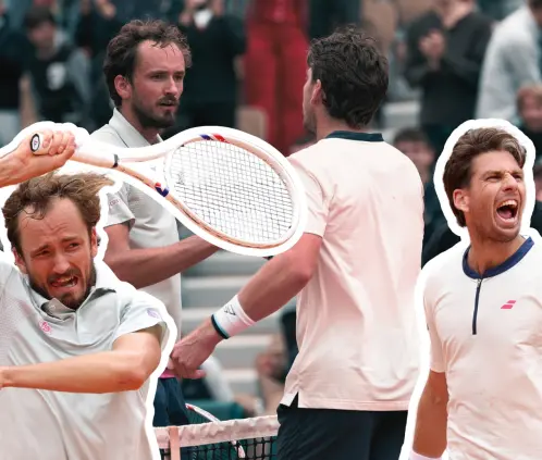 Daniil Medvedev quedó fuera de Roland Garros de manera sorpresiva, tras caer en primera ronda ante Cameron Norrie. Daniil Medvedev quedó fuera de Roland Garros de manera sorpresiva, tras caer en primera ronda ante Cameron Norrie.