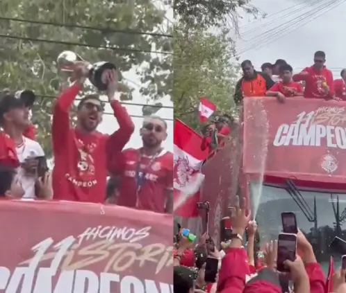 Los Diablos Rojos celebraron a lo grande el título de Liga MX (José Luis Mercado / POSTA DEPORTES) Los Diablos Rojos celebraron a lo grande el título de Liga MX (José Luis Mercado / POSTA DEPORTES)