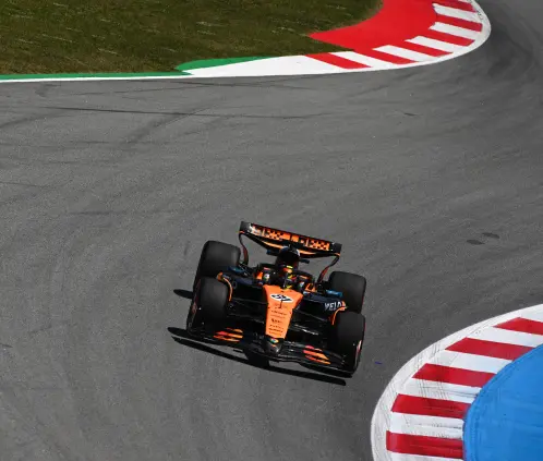 Oscar Piastri se llevó la primera sesión de la segunda ronda de prácticas del GP de España. Getty Images Oscar Piastri se llevó la primera sesión de la segunda ronda de prácticas del GP de España. Getty Images
