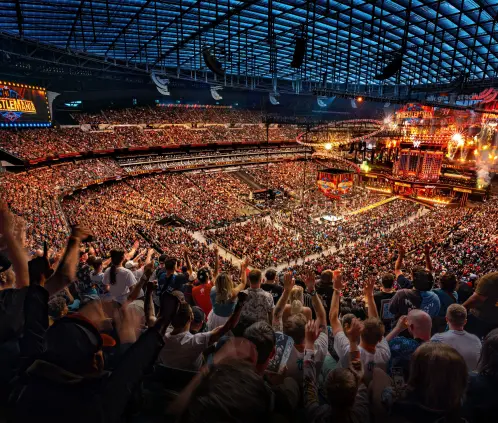 Las Vegas podría quedarse sin la edición 42 de Wrestlemania por problemas de agenda. @AllegiantStadm Las Vegas podría quedarse sin la edición 42 de Wrestlemania por problemas de agenda. @AllegiantStadm