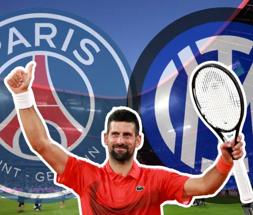 Novak Djokovic habló sobre el equipo al que seguirá durante la final de la Champions League entre PSG y el Inter de Milán. Novak Djokovic habló sobre el equipo al que seguirá durante la final de la Champions League entre PSG y el Inter de Milán.