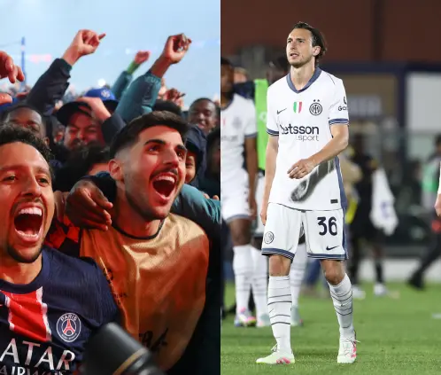 El PSG llega a la Final de la Champions League aspirando a ganar su cuarto título del año, el Inter de Milan aspira a ganar algo tras perder todo en Italia. Getty Images El PSG llega a la Final de la Champions League aspirando a ganar su cuarto título del año, el Inter de Milan aspira a ganar algo tras perder todo en Italia. Getty Images