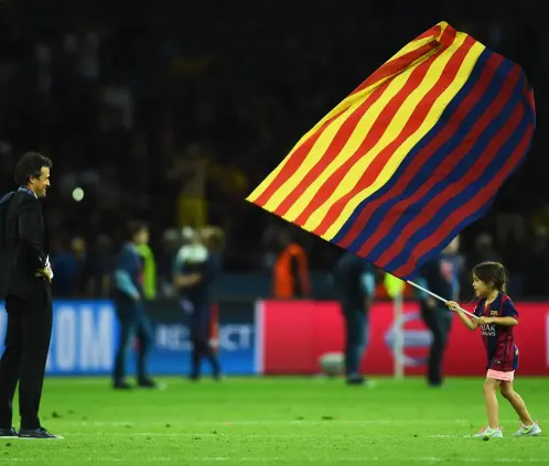 El gesto que hizo llorar a la hija de Luis Enrique antes de la final (Photo by Laurence Griffiths/Getty Images El gesto que hizo llorar a la hija de Luis Enrique antes de la final (Photo by Laurence Griffiths/Getty Images