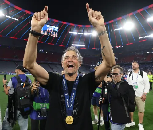 Luis Enrique consigue conquistar la Champions después de 10 años Luis Enrique consigue conquistar la Champions después de 10 años