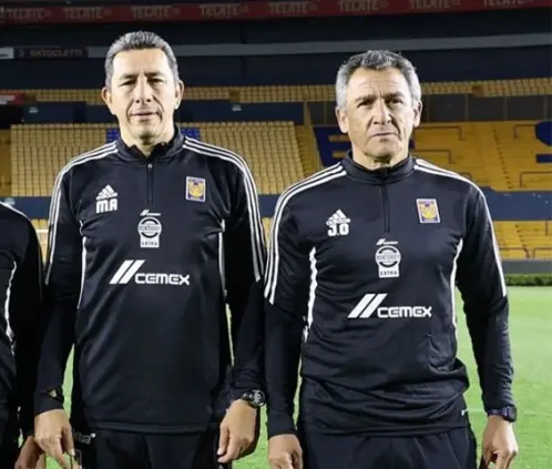 Juan Carlos Ortega y Marcos Ayala quedaron fuera de las Fuerzas Básicas de Tigres. @TigresOficial