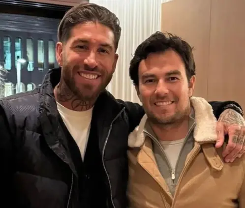 ¿Sergio Ramos llegó a Monterrey por Checo Pérez? (schecoperez Instagram) ¿Sergio Ramos llegó a Monterrey por Checo Pérez? (schecoperez Instagram)