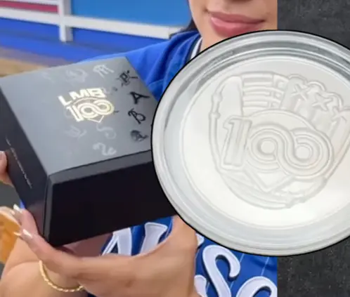 Un regalo de lujo, esto vale la medalla conmemorativa del Juego de Estrellas de LMB (Foto: charrosbeisbol (IG)) Un regalo de lujo, esto vale la medalla conmemorativa del Juego de Estrellas de LMB (Foto: charrosbeisbol (IG))