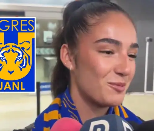 La seleccionada mexicana llega con el objetivo claro de apoyar al equipo de Tigres Femenil.