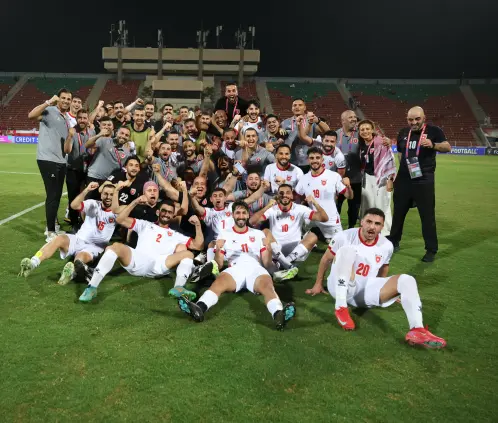 Jordania hará su debut mundialista en 2026. @KingAbdullahII Jordania hará su debut mundialista en 2026. @KingAbdullahII