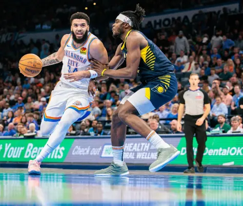 El Thunder derrotó a los Pacers en sus dos compromisos de temporada regular. (Getty Images)