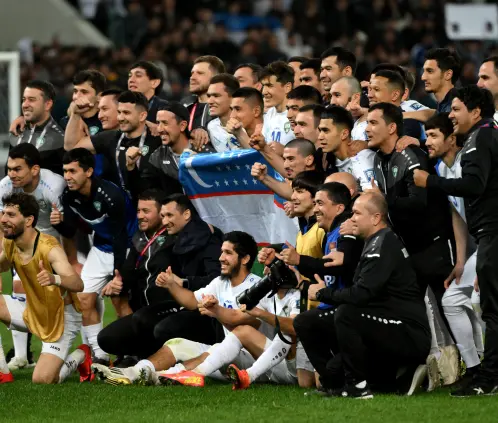 Uzbekistán hará su debut mundialista en Norteamérica 2026. Getty Images Uzbekistán hará su debut mundialista en Norteamérica 2026. Getty Images