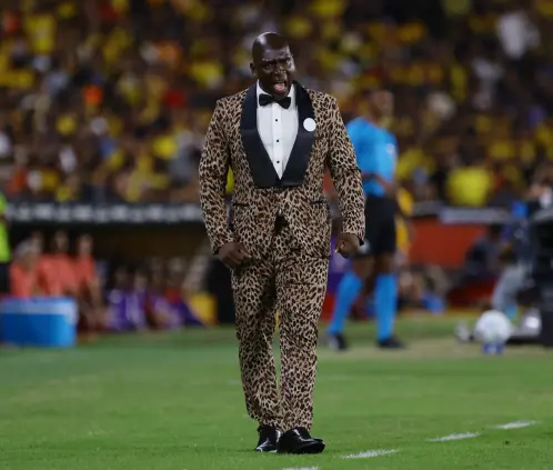Segundo Castillo fue castigado por la Conmebol por hacer publicidad ilegal con sus trajes en la Copa Libertadores. Getty Images Segundo Castillo fue castigado por la Conmebol por hacer publicidad ilegal con sus trajes en la Copa Libertadores. Getty Images