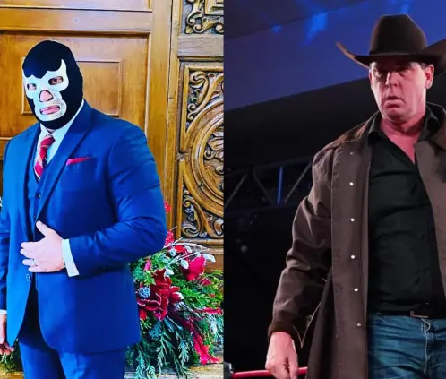 Blue Demon Jr. y JBL se suman a la lista de estrellas que estarán en Worlds Collide. @BlueDemonjr