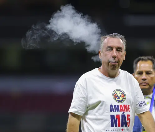 Azcárraga: Yo sí vi a mi equipo tricampeón, no me lo contó mi abuelo . (Photo by Agustin Cuevas/Getty Images) Azcárraga: Yo sí vi a mi equipo tricampeón, no me lo contó mi abuelo . (Photo by Agustin Cuevas/Getty Images)