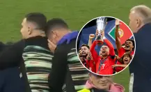 VIDEO | Cristiano Ronaldo no vio el penal que hizo campeón a Portugal