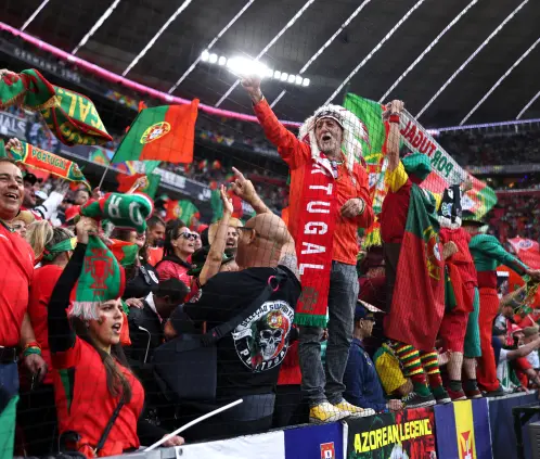 Un aficionado murió durante la Final de la UEFA Nations League entre Portugal y España. Getty Images Un aficionado murió durante la Final de la UEFA Nations League entre Portugal y España. Getty Images