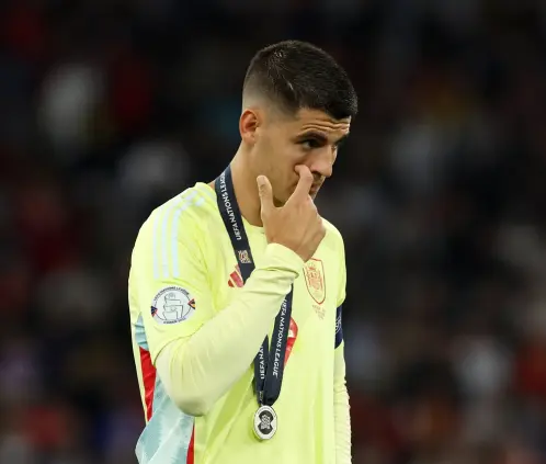 Álvaro Morata sufre amenazas de muerte por fallar penal vs. Portugal (Photo by Alexander Hassenstein/Getty Images) Álvaro Morata sufre amenazas de muerte por fallar penal vs. Portugal (Photo by Alexander Hassenstein/Getty Images)