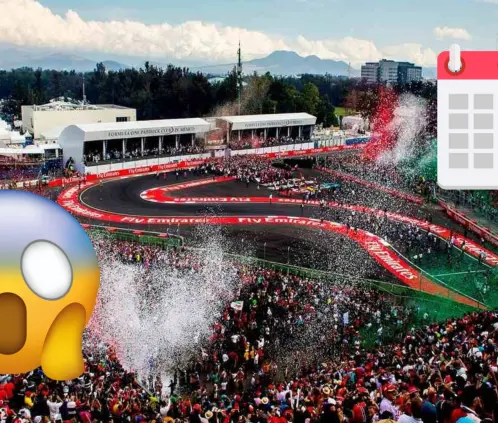 El Gran Premio de México 2026 ya tiene fecha confirmada para la próxima temporada de la Fórmula 1. El Gran Premio de México 2026 ya tiene fecha confirmada para la próxima temporada de la Fórmula 1.