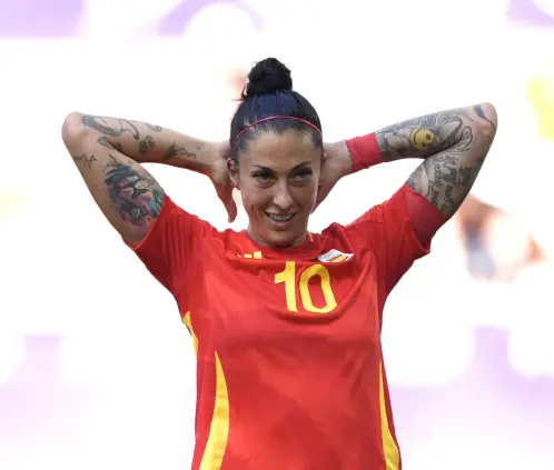 La fuerte respuesta de Jenni Hermoso a Montse Tomé tras ausentarse de la Euro Femenina (Photo by Juan Manuel Serrano Arce/Getty Images) La fuerte respuesta de Jenni Hermoso a Montse Tomé tras ausentarse de la Euro Femenina (Photo by Juan Manuel Serrano Arce/Getty Images)