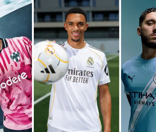 A unos días del Mundial de Clubes, se han develado las camisetas de los participantes, algunas de ellas, destacan por su belleza. A unos días del Mundial de Clubes, se han develado las camisetas de los participantes, algunas de ellas, destacan por su belleza.