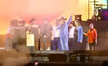 ¡Espectacular! Grupo Frontera reúne 60,000 personas en Monterrey para conteo regresivo de Mundial 2026