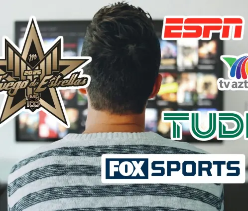 El juego en la Ciudad de México no se podía quedar sin transmisión de televisión (ESPECIAL) El juego en la Ciudad de México no se podía quedar sin transmisión de televisión (ESPECIAL)