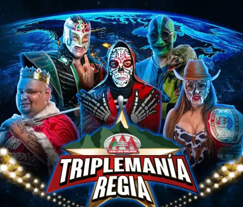 La Triplemanía Regia oficialmente será un sold out en la Arena Monterrey. @luchalibreaaa La Triplemanía Regia oficialmente será un sold out en la Arena Monterrey. @luchalibreaaa